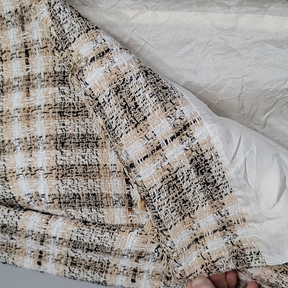 Zara Tweed Jacket, Size Medium - Picture 7 of 14